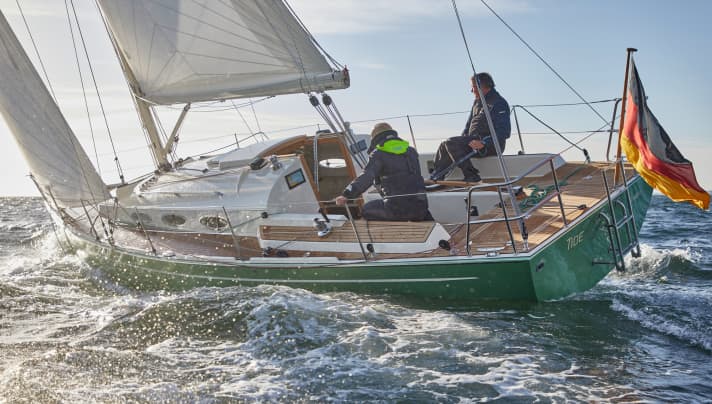 Yacht-Test TIde 36, MFH EMden, REdakteur: F.GUnkel, 2022, Ostsee, Kappeln