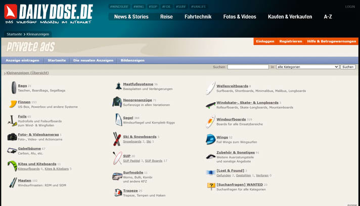 Auf Dailydose wird sämtliches Material gehandelt.