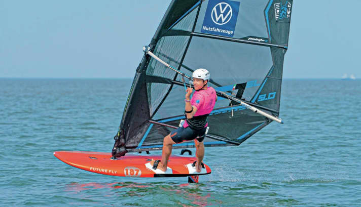 Jesse Richter surf, seit er 3 Jahre alt ist.