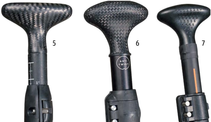 5) Starboard, 6) Fanatic, 7) RRD