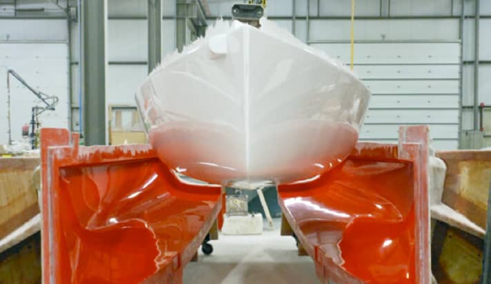   Body no. 1 is lifted out of the mould