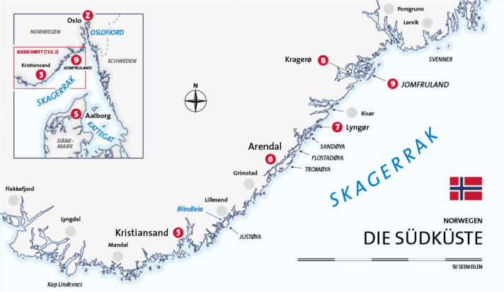 Cruise Baltic Sea In Norway Kattegat And Skagerrak Part 2 BOOTE