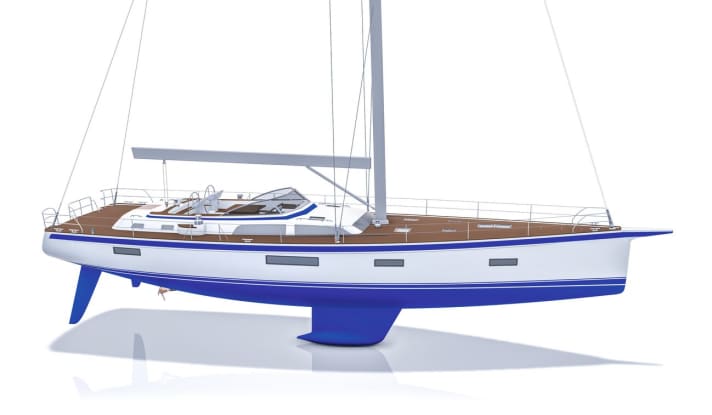Hallberg-Rassy 69: Die 21-Meter-Slup aus Ellös verfügt über einen Tiefgang von 2,70 Metern, auf Eignerwunsch auch weniger.