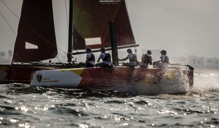  Le SVB Team Germany au championnat GC32 à Oman
