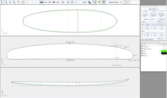 Even the free version of the software allows you to create complex shapes