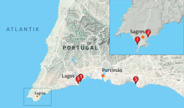 Algarve sales surf spots