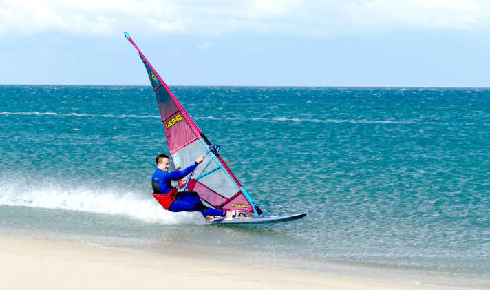 Speedsurfen ist für Andy Laufer eine Sucht