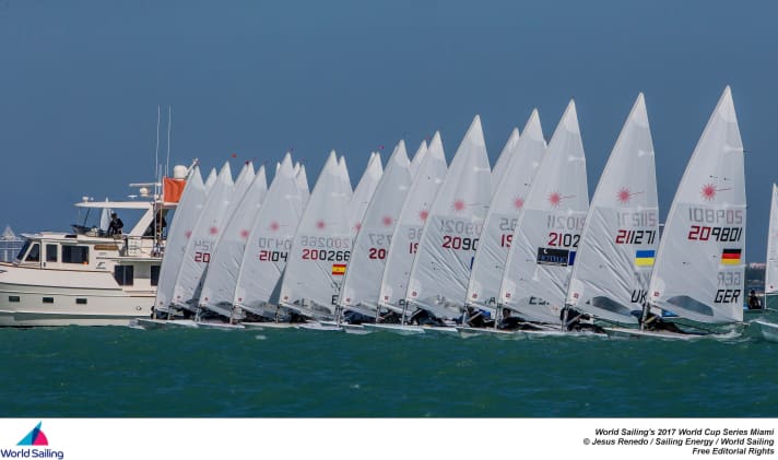   Will the laser remain an Olympic sport or will it have to make way for one of the three challengers in 2024?