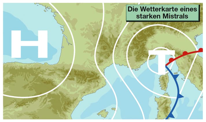 Wind-Special Südfrankreich: Der Mistral