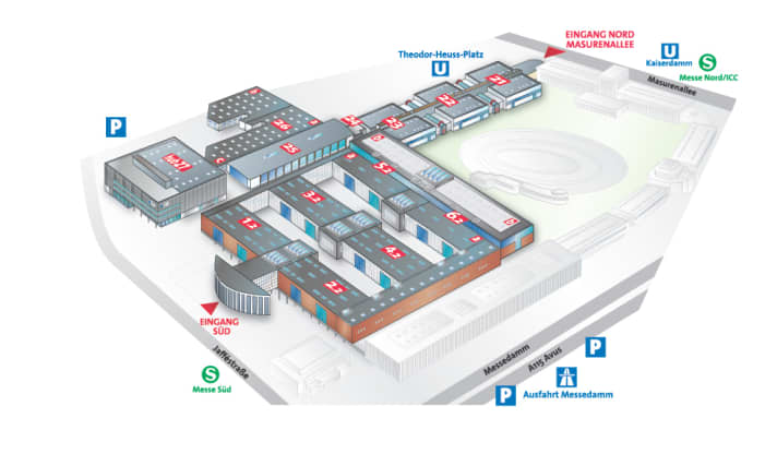 Exhibition plan | Illustration: Marc-André Bergmann