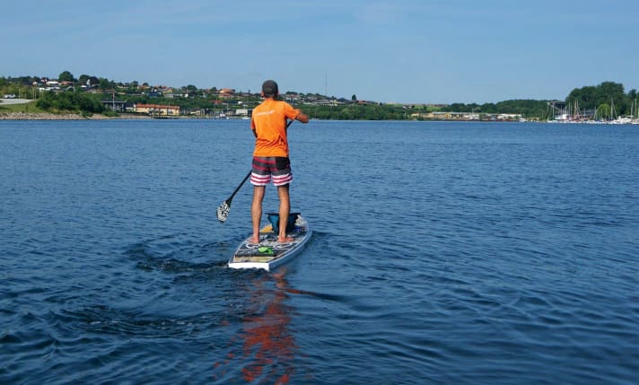 Abschlussschleife in Sønderborg.