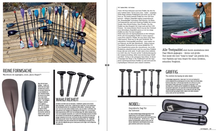 35 paddles in a detailed comparison. Attention: Price-performance surprises guaranteed!