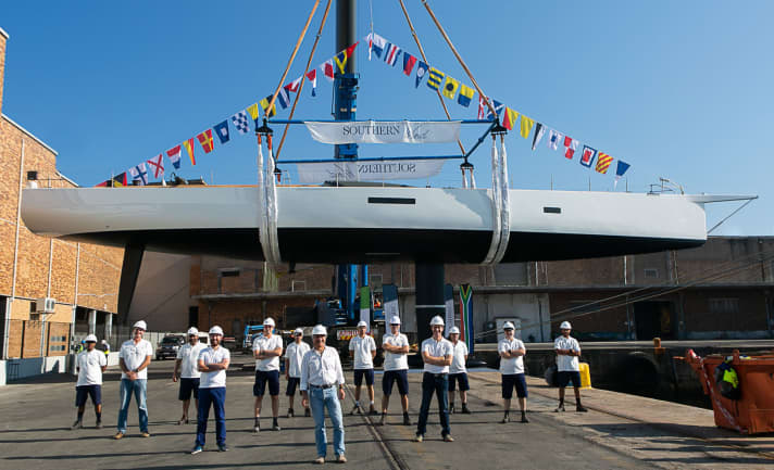Costruttori di yacht orgogliosi: il cantiere Southern Wind ha prodotto un modello di mini-serie altamente personalizzato con il quarto SW105. | l.