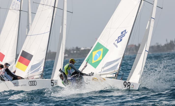   Robert Scheidt also excelled in the star boat as helmsman with coxswain Bruno Prada at the Olympics: two world championship titles and Olympic bronze in 2012 are the metallic witnesses