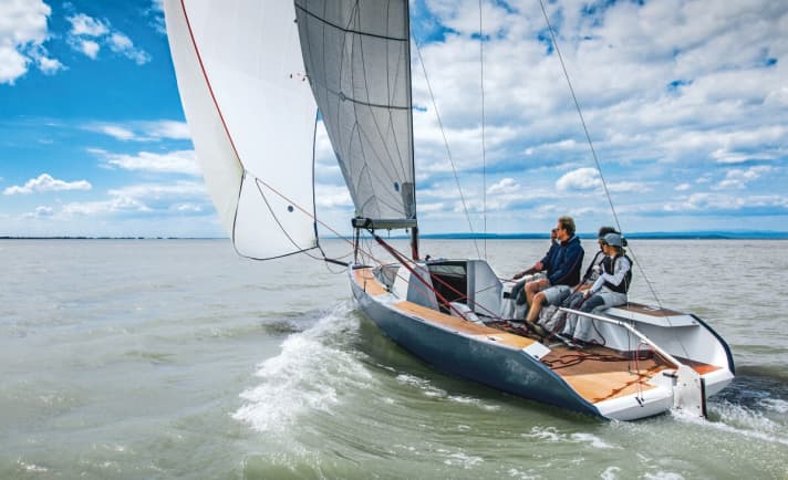   Lago 26: The standardard version as a centreboard boat in the YACHT test (issue 20/2013)