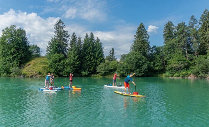 Surrounded by nature, you can enjoy the peace and quiet in the north of the reservoir.