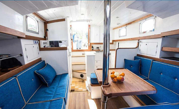   The Nordkaper below deck