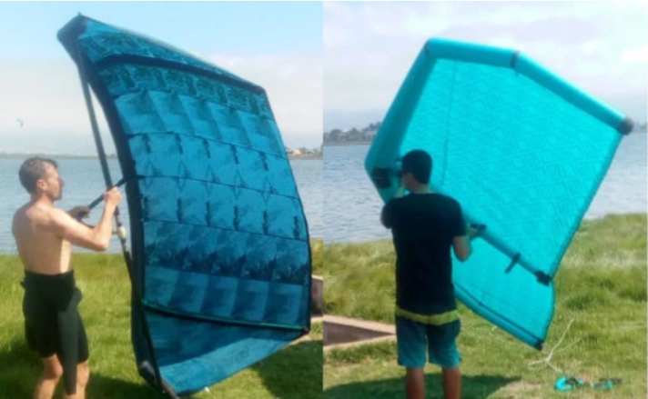 First inflatable wings 2011