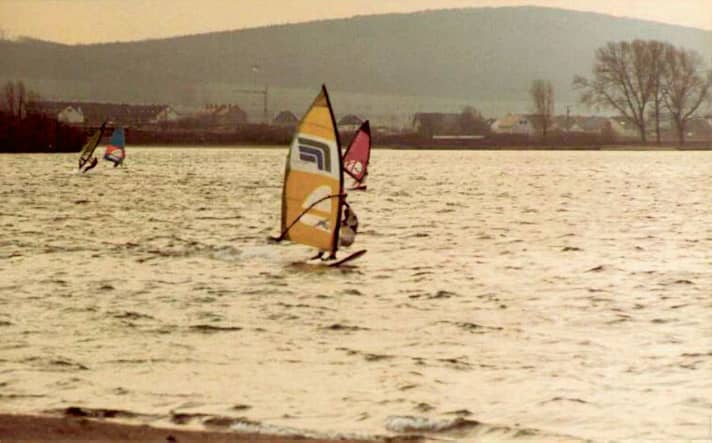 Euro was also out and about on the local lakes early on.