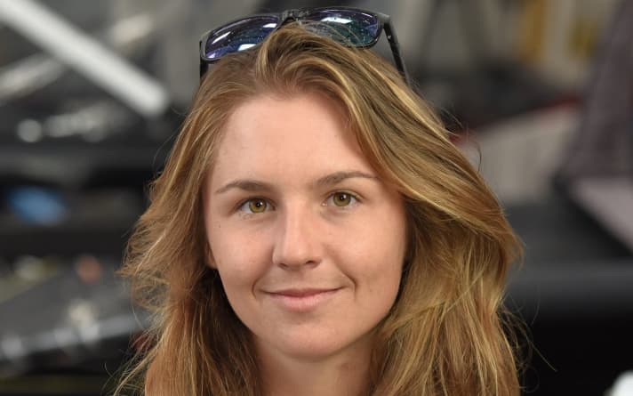 Ingenieurin und Seglerin, beides aus großer Leidenschaft: Caroline Boule 