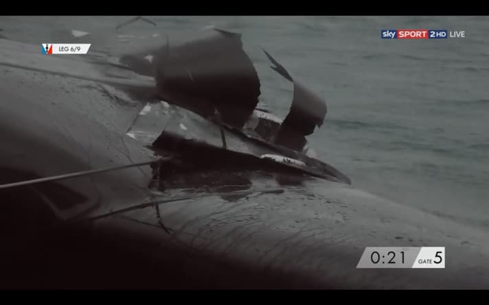   Demolished Swedish hull