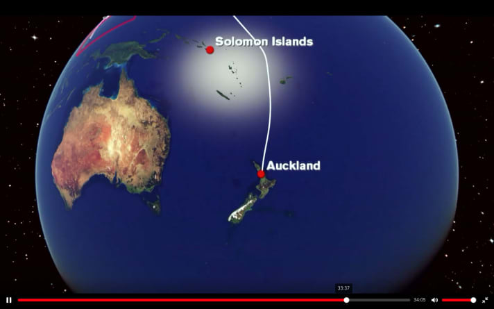   Auckland è il porto di destinazione della sesta tappa