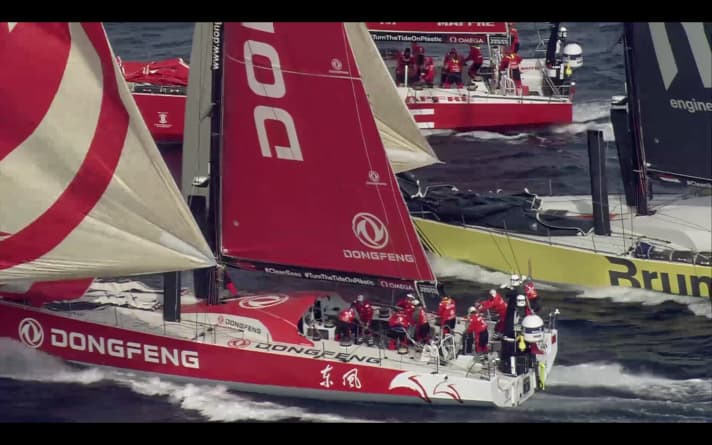   Die Dongfeng-Attacke, Teil 2a: "Brunel" gerät zur Sandwich-Füllung