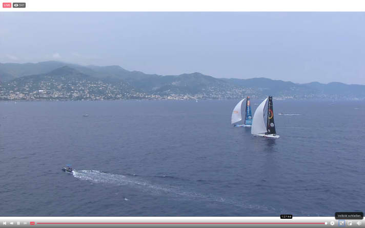   On the way to the finish, it looked like the "LinkedOut" advantage at times, but it didn't stop there...