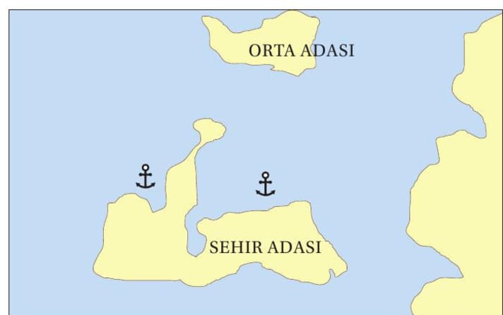 Cleopatra Island | Map: YACHT