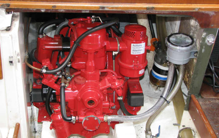   Vire out, diesel in: The two-stroke petrol engine has been replaced