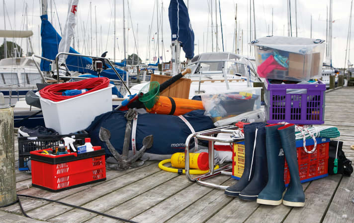 What treasures did the previous owner leave on board?