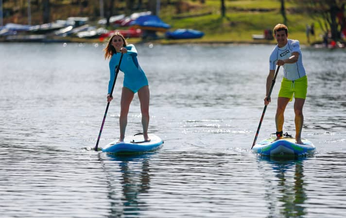 Paddling together is even more fun...