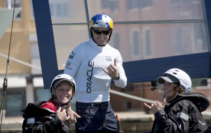   Jimmy Spithill è l'idolo che motiva i giovani ad unirsi a loro
