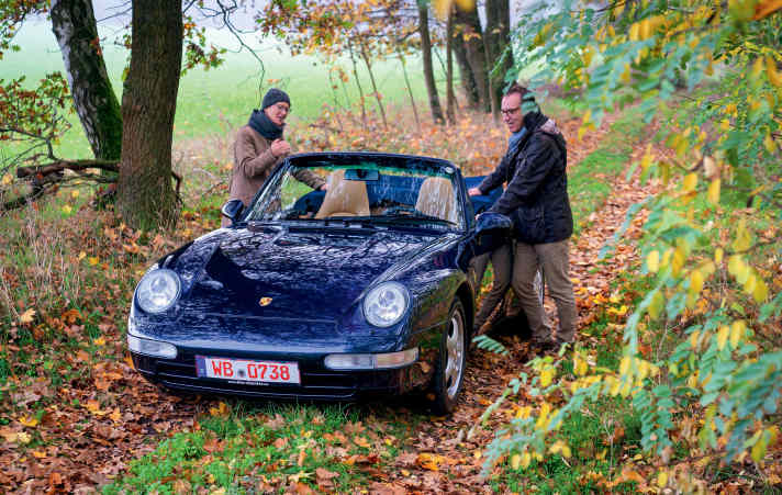 Den 993 gab es in dieser Farbkombination leider nicht in Deutschland. Markus Wieser hat ihn in den USA aufgespürt. Ein wunderschöner 993 – 286 PS stark.