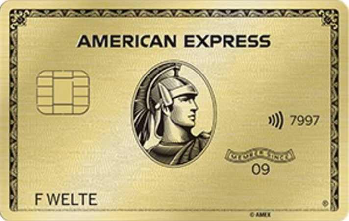 La carte American Express Gold en métal / Photo : PR
