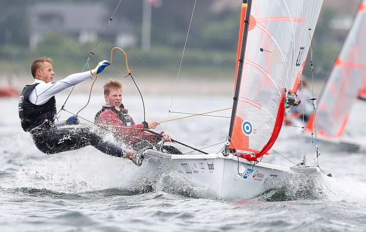   Strong third place for Jasper Steffens and Tom Lennart Brauckmann in the 29er