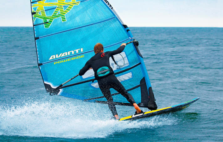   Test 2017: Freeride sail Avanti Poweride