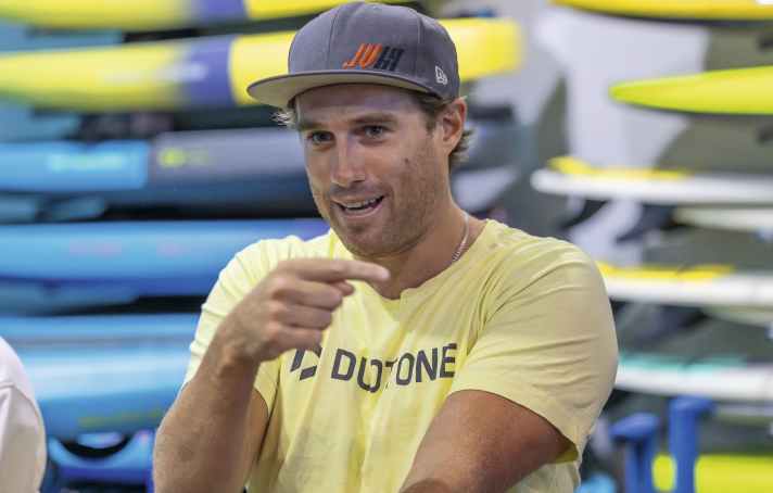 Jordy Vonk (30) is looking forward to the new discipline.