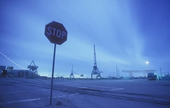   Eerily beautiful: the abandoned Hunters Point shipyard