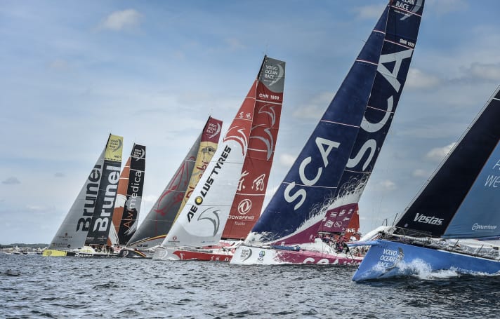   Il Team Brunel è partito forte, ma ha ceduto troppi punti alla fine della gara in-port.