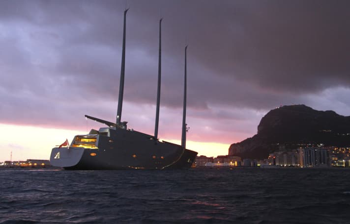 "Saling Yacht A" a Gibilterra | ar