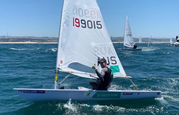   The trophy for the victory in the open European Championship classification went to the confident Australian Mathew Wearn