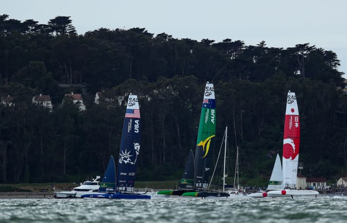 I tre finalisti della stagione in sintesi (da destra): Giappone, Australia e Stati Uniti