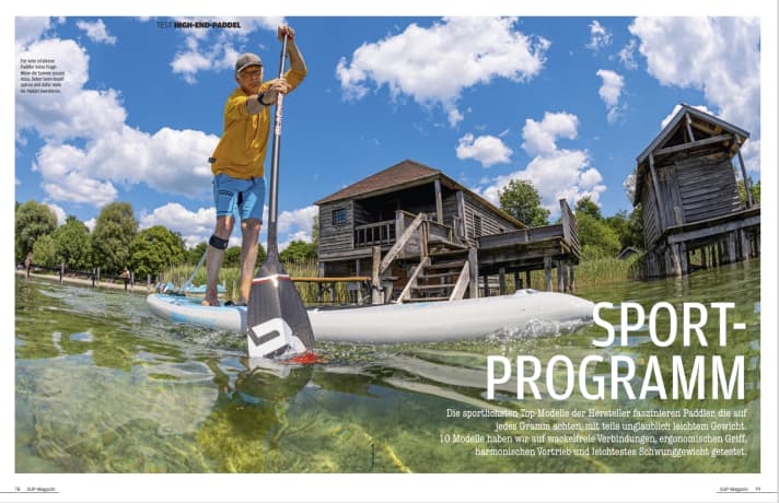 Test paddle