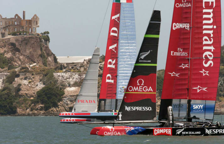   Emirates Team New Zealand e Prada hanno presentato una protesta