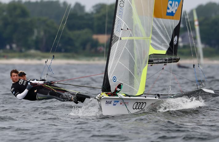   Après leur troisième place l'année dernière, Erik Heil et Thomas Plößel veulent décrocher la victoire à la Kieler Woche mercredi.