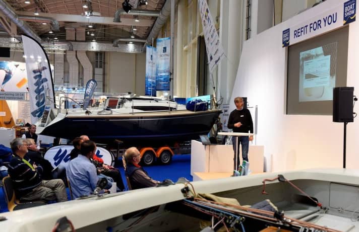   Helge von der Linden, partner in the YACHT Refit project, is part of the association's working group that wants to maintain a trade fair in Hamburg