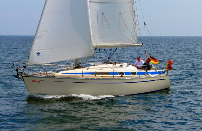   Kein Sportler: Die Bavaria 300 ist ein gutmütiges Tourenboot