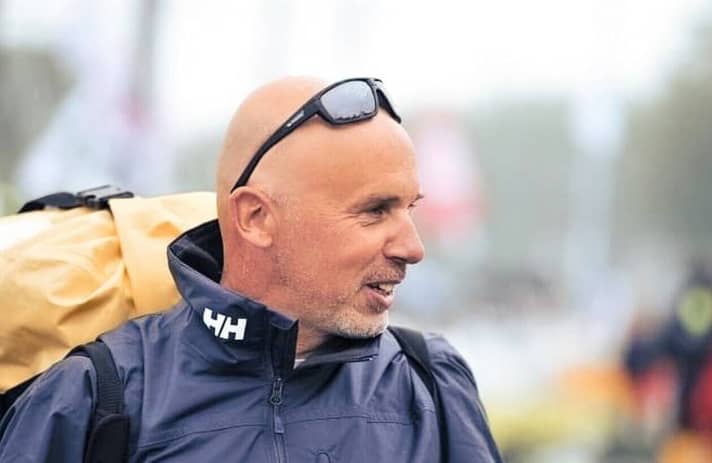   Jörg Riechers si sta preparando per il grande traguardo della Vendée Globe durante la costruzione del suo yacht Imoca con una stagione Figaro