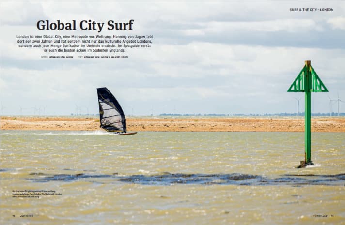 The spot guide shows the best spots near London.